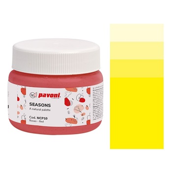 Pavoni Seasons Natural Colouring Powder - Yellow - 80g